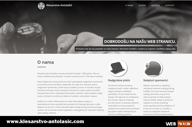 portfolio web_tkalek | Nikola Tkalec